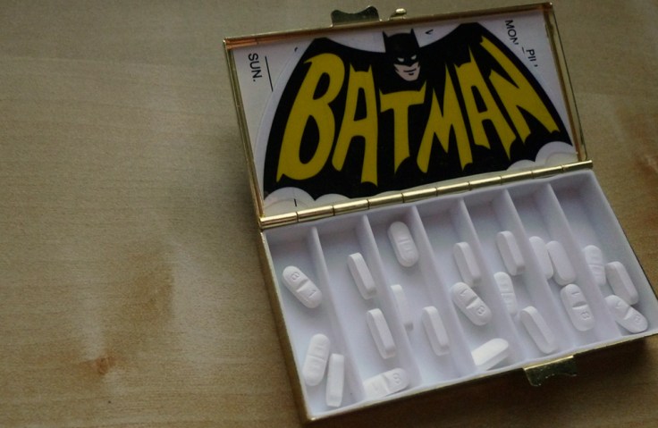 Bruce Wayne had other rather more exotic coping mechanisms than psychotherapy.