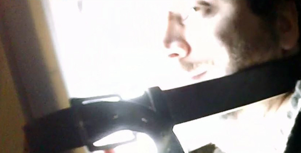 Strapped down and receiving a good healthy dose of less SAD