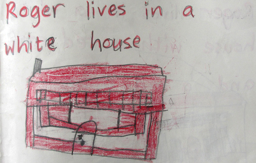 Red Roger Red Hat's White House